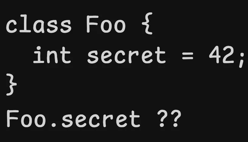 Are Private Variables Truly Private?